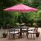 9ft. Outdoor Patio Market Umbrella with Hand Crank & Tilt
